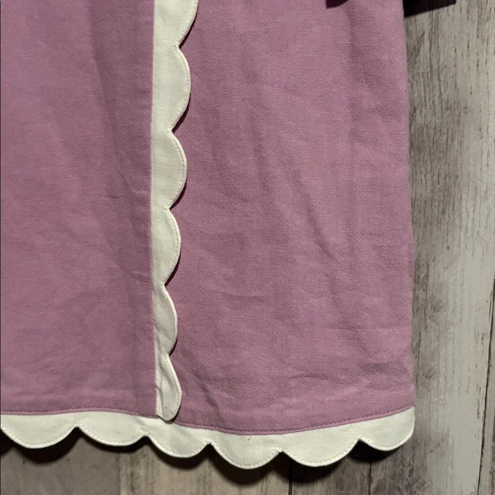 NWT Victoria Beckham for Target Toddler Dress Scalloped Purple size 4t